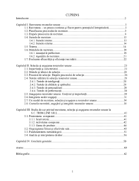 Se poate spune că managementul resurselor umane reprezintă managementul strategic şi operaţional al activităţilor care se concentrează asupra asigurării şi menţinerii personalului organizaţiei în. Doc Licenta Gata Facuta Mihaela Alexandra Academia Edu