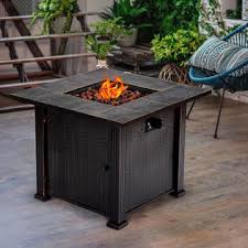 Fire glass has several uses including in fireplaces, fire tables, fire pits, fire pans, and for various design purposes such as in aquariums and mosaic countertops. Propane Fire Pit 50000 Btu Fire Pit