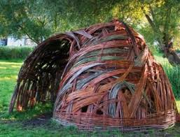 Willow Snail Weiden Flechten Weiden Gartenkunst