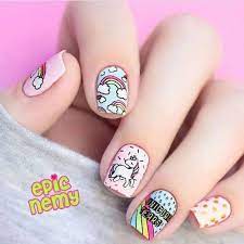 Solo tienes que elegir el diseño que mas te guste y pedirle a alguna amiga que te ayude a hacerlo en tus uñas. Linda Unas Para Ninas Unas Decoradas Paso A Paso Facebook