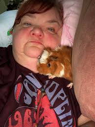Guinea pig cuddle time 💖