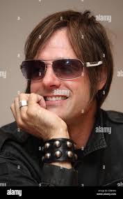 American rock band The Exies attending Muz-TV Russia 2010 Award ceremony in  Moscow. Pictured: Scott Stevens , member of the band Stock Photo