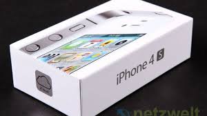 Apple iPhone 4S ausgepackt
