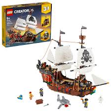 Check spelling or type a new query. Lego Creator 3in1 Pirate Ship 31109 Toy Building Set For Kids Age 9 1 260 Pieces Walmart Com Walmart Com