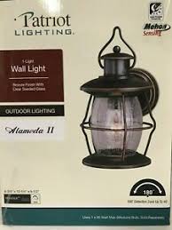 Maybe you would like to learn more about one of these? Patriot Lighting Dualux Alameda Ii Bronze Motion Sensor Outdoor Security Wall Ebay