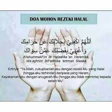 Doa Mohom Rezki Halal