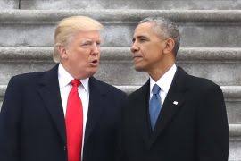 ترامب يتهم أوباما بالخيانة ويدعو إلى محاكمته | أخبار | الجزيرة نت