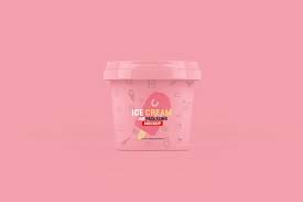 Ice Cream Jar Packaging Mockup In 2020 Jar Packaging Packaging Mockup Business Card Mock Up