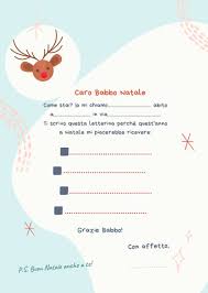 Letterina Di Babbo Natale Da Scaricare Gratis In Pdf E Stampare Gbr