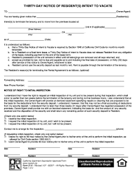 Move out of the rental unit in 30, 60 or 90 days, or; 30 Day Notice Intent To Vacate Fill Out And Sign Printable Pdf Template Signnow