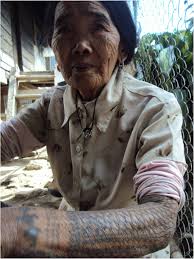 Whang od oggay, who is roughly 100, a traditional tattoo artist in the philippines. Bamboo Blessing Resilient Tap From Apo Whang Od