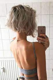 Messy Bob Hairstyles And Haircuts Female Hairstyle For Short Hair Trendy Short Hair Styles Thick Hair Styles Short Hair Styles