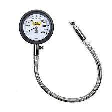 Don't trust the gauge on a gas station's air on average, nitrogen did leak more slowly, losing 2.2 psi over the course of a year versus 3.5 psi for air. Autometer Nascar Tire Pressure Gauge 2160 Advance Auto Parts