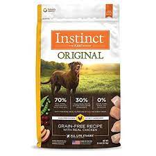 Instinct Original Grain Recipe Natural Dry Dog Food Grain Free Recipes Dry Dog Food Dog Food Recipes