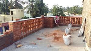Parapet Terrace Balcony Railing Design Railing Design Model House Plan