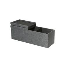 Songmics 30″ l faux leather folding storage ottoman bench. Home Garden Holiday Gift Disney Fairies Collapsible Storage Ottoman Seat Household Supplies Cleaning