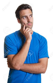 Download thinking woman stock photos. Thinking Latin Guy In A Blue Shirt Stock Photo Picture And Royalty Free Image Image 40936753