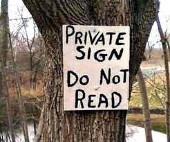 On mozilla firefox the message is similar, but rather than private, the message appears as your connection is not secure and informs you that the owner has configured their website improperly. Private Sign Do Not Read Funny Signs Make Me Laugh Funny Pictures