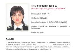 Acesta era condamnat de judecătoria roman la o pedeapsă privativă de libertate de 1 an și 10 luni pentru comiterea infracțiunii de contrabandă. Nela Ignatenko CondamnatÄƒ La 5 Ani De Inchisoare In Dosarul Ferma BÄƒneasa Este Pe Facebook È™i PosteazÄƒ DacÄƒ Dumnezeu Este Cu Tine Nu ConteazÄƒ