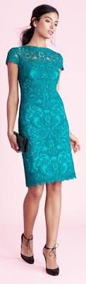 Tadashi Shoji Blue Turquoise Lace Dress Women Fashion Outfit Clothing Style Apparel Roress Closet Ideas Clothing Sh Fashion Lace Sheath Dress Gorgeous Dresses