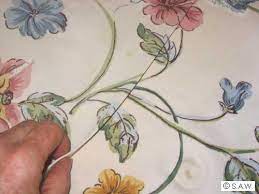 To keep things cohesive, stick to a mix of patterns that share a common hue, or use the palette of the floral to unite the. Matching Floral Print At The Seam With Pins Upholstery Resource