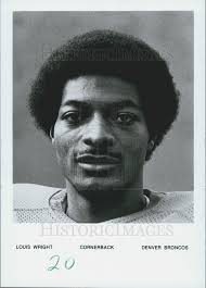 Press Photo Louis Wright ,Denver Broncos Cornerback