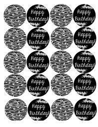 This free printable birthday banner matches perfectly with our cupcake toppers. Xtle Makes Free Printables Cupcake Toppers Free Happy Birthday Free Happy Birthday Printable