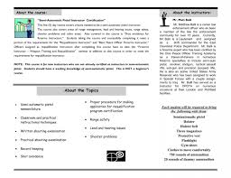 Semi Auto Pistol Instructor