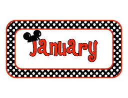 Free Mouse Month Headers Disney Themed Classroom Mickey Mouse Classroom Disney Classroom
