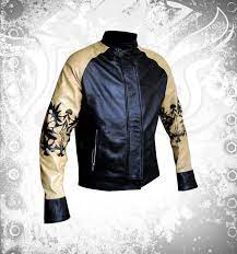 Men Kung Fury Cobra Bomber Leather Jacket Devilson Uk Luxury Apparels Leather Bomber Jacket Leather Jacket Style Leather Jacket Men