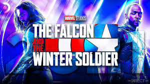 The winter soldier/falcon series logo. The Falcon And The Winter Soldier Release Rumored To Be Delayed To 2021