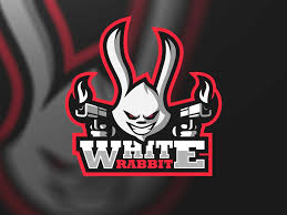 Kumpulan contoh desain logo keren mulai dari desain logo makanan caffe coffee shop produk herbal desain logo polos perusahaan komunitas dll. White Rabbit Gaming Esports Logo Game Logo Logo Musik