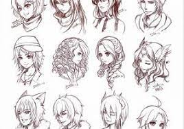 Need This Drawing Curly Easy Manga Hairstyles Hair Reference How To Draw Hair Manga Hair Anime Boy Hair