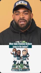 The Core Four is special to Brandon Graham & will always be an essential in  his locker 🥹, @MillerLite