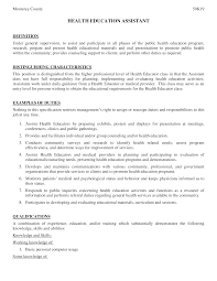 The teaching resume template is the one that can be a great help for you to write your own resume if you work as an educator who works with students, whether. Health Education Assistant Resume Templates At Allbusinesstemplates Com