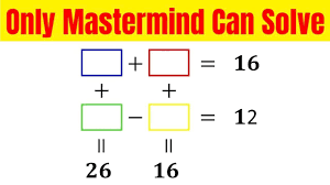 Only Mastermind Can Solve Maths Puzzle With Answers Maths Puzzles Math Answers Math Riddles