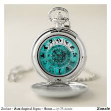 Zodiac Astrological Signs Horoscope Pocket Watch Zazzle Com Astrology Astrology Signs Classic Timepiece