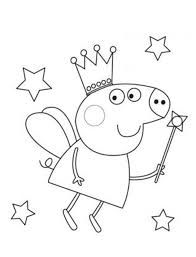 Free peppa pig coloring pages for download (printable pdf) on the air since may of 2004, the british animated television series for preschoolers called was created by astley baker davies. 8 Pics Of Peppa Pig Coloring Pages Free Printable Peppa Pig Coloring Library