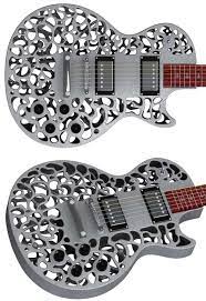 3d Printed Guitar Bonkers Guitar 3d Printing Prints