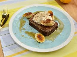 Banana Bread French Toast With Peanut Butter Mousse Recipe Banana Bread French Toast Food Network Recipes Banana Bread French