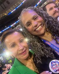 With dear friend @rep_velazquez #dncconvention2024