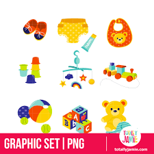 Download Baby Gears And Toys Totallyjamie Svg Cut Files Graphic Sets Clip Arts