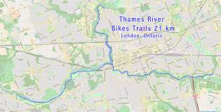 View london, ontario on the big map. Thames Bike Park Trails Map In London Ontario Park Trails Bike Parking Thames