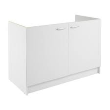 Meuble Bas 1 Porte 1 Tiroir Blanc Primalight 40 Cm Castorama