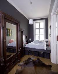 Ideas To Steal From The Narrowest Of Bedrooms Long Bedroom Ideas Small Bedroom Interior Small Space Bedroom