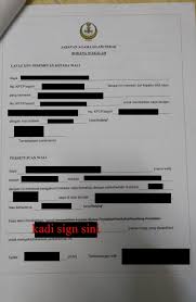 Tunang awak perlu dapatkan borang bernikah dari jabatan agama islam negeri (kedah) untuk bernikah di selangor. Hutan Kabut