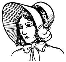 Poke Bonnet Poke Bonnet Hat Drawing Bonnet Drawing