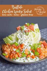 Calories in fish tacos at buffalo wild wings. Buffalo Chicken Wedge Salad Peace Love And Low Carb