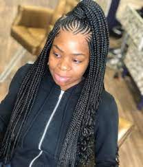 Latest Feed In Braids Styles 2020 To Look Awesome Beautiful Braided Hair Feed In Braid Braided Hairstyles