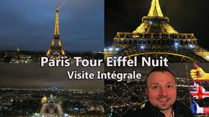 The light show is programmed as an extension to the constellation des invalides, one of the four installations designed especially for nuit blanche 2018. Paris Tour Eiffel Nuit Visite Integral Paris Eiffel Tower Night Full Visit Torre Eiffel De Paris Youtube